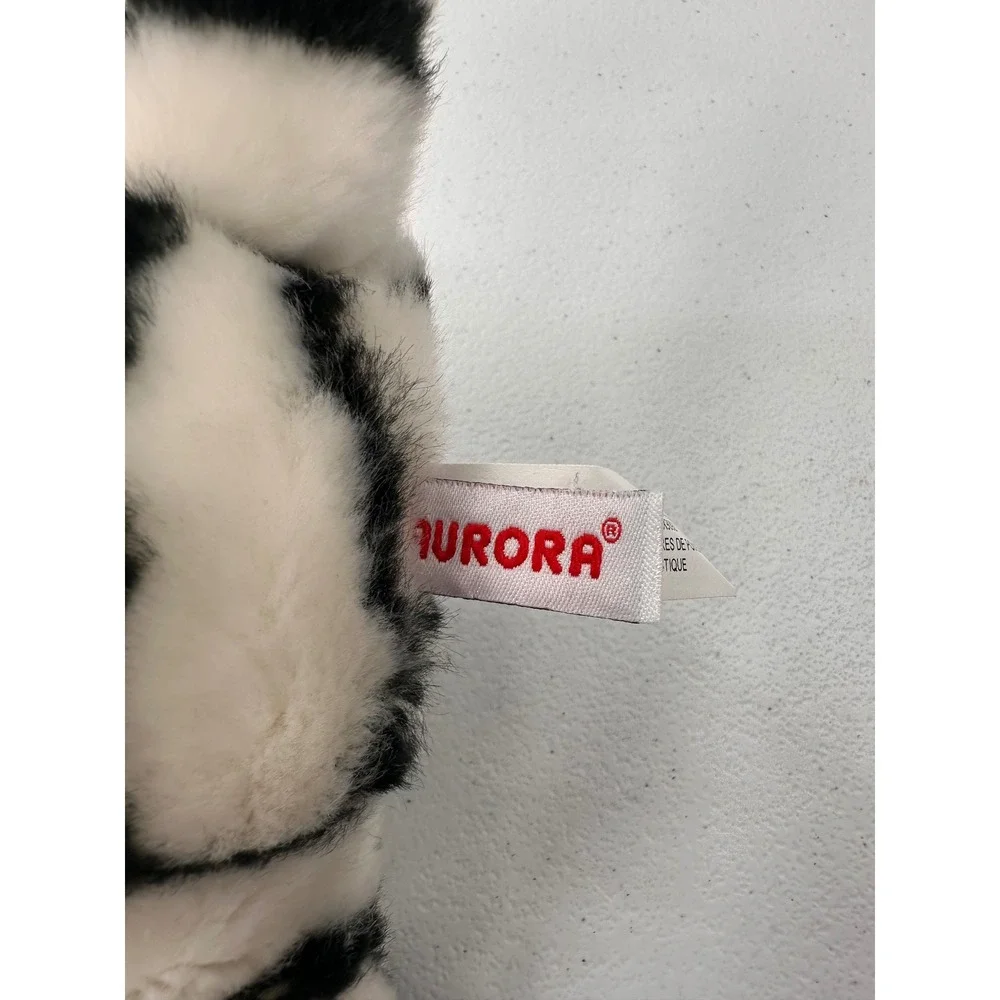 Aurora Zebra Plush Stuffed Animal Safari Lovey 11 Inch Black White Kids Toy 034